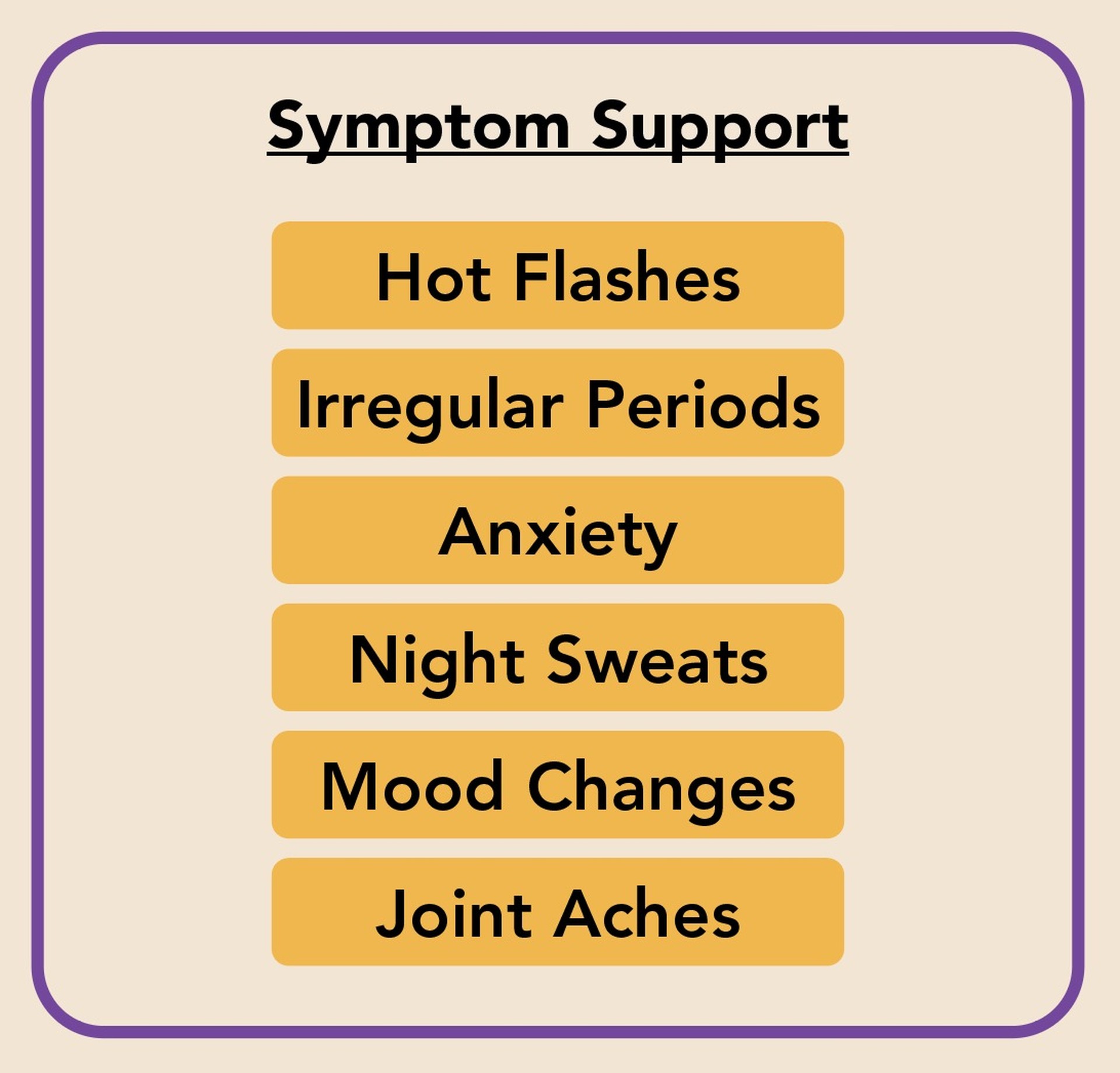 Symptom Support